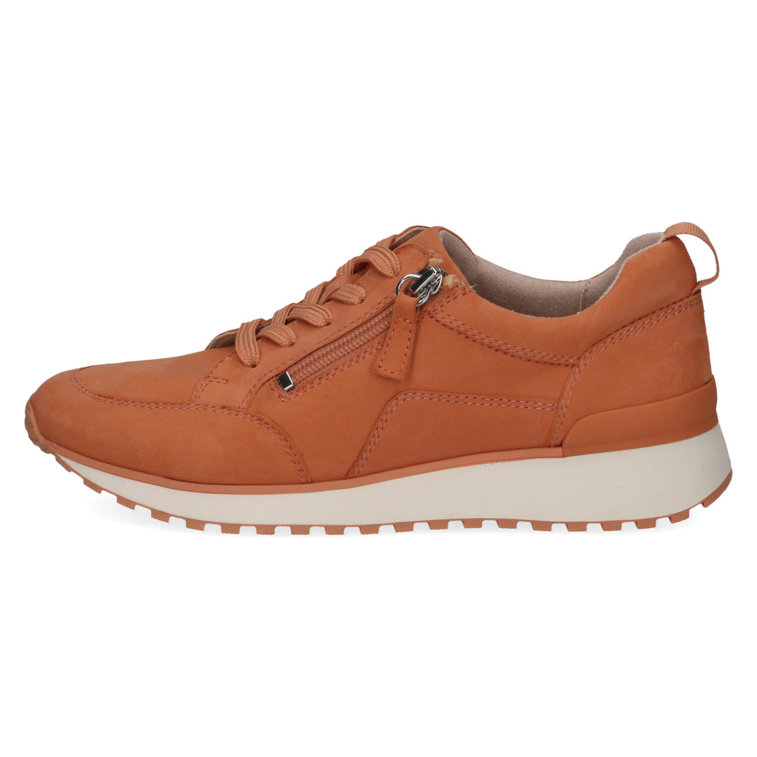 Women Lace-up ORANGE SUEDE - Gr. - 37 von Caprice