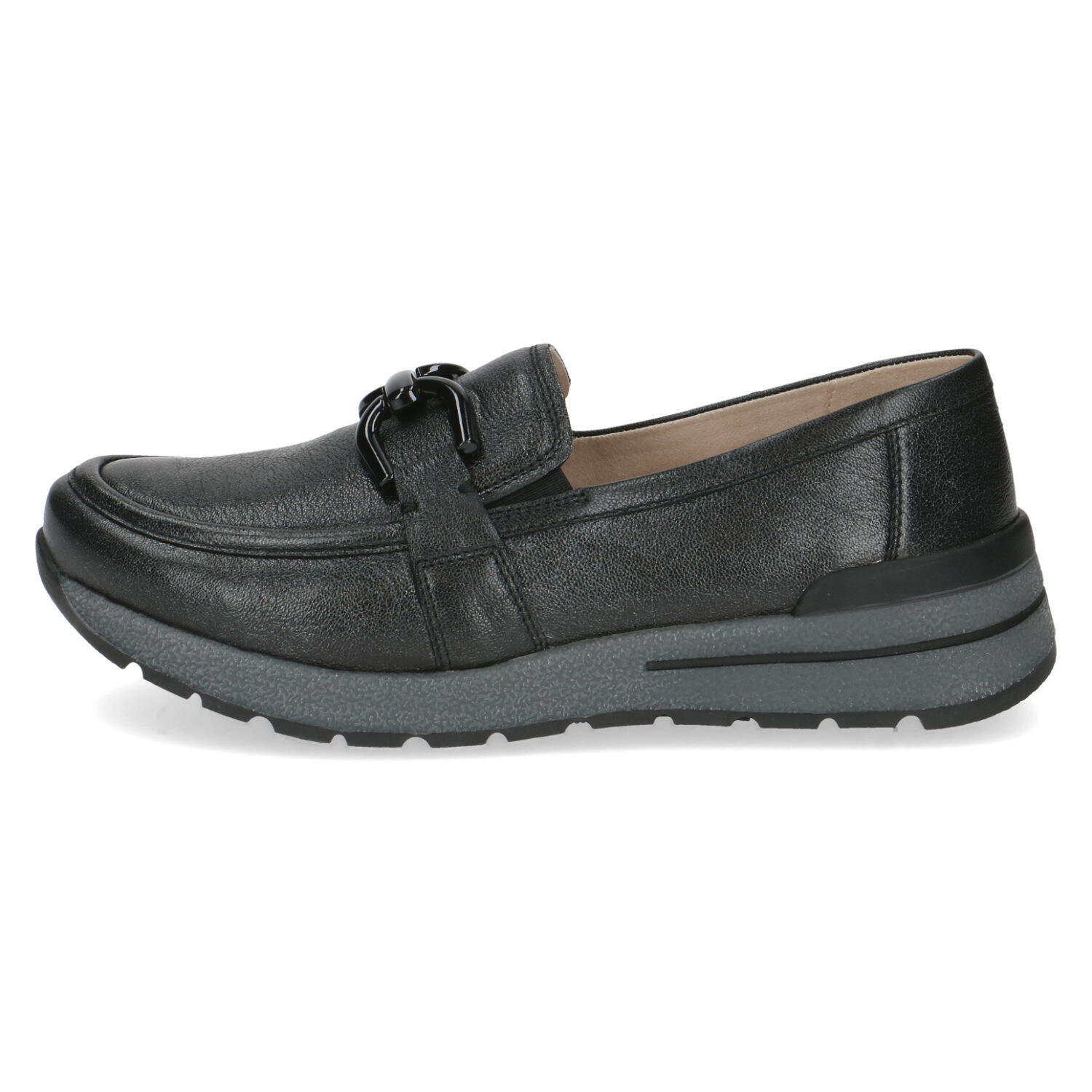 Women Slip-on BLACK METALLIC - Gr. - 40 von Caprice