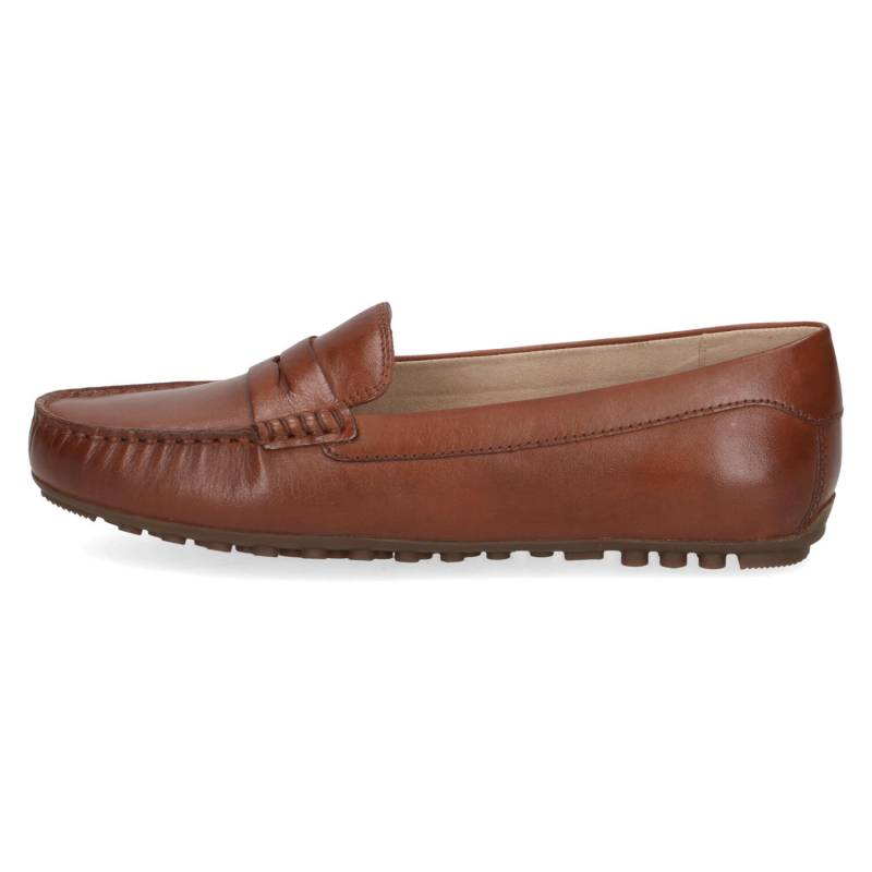 Women Slip-on COGNAC NAPPA - Gr. - 41 von Caprice
