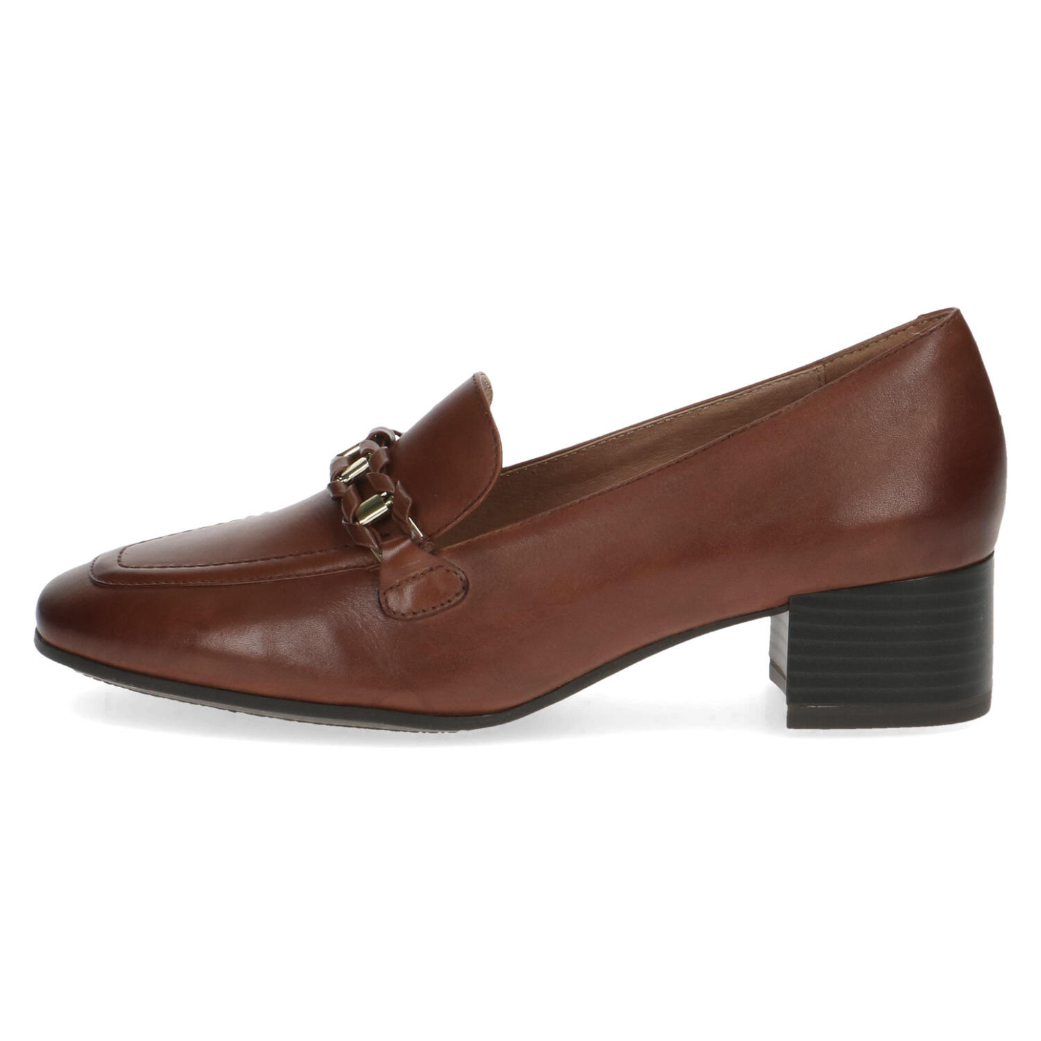 Women Slip-on COGNAC NAPPA - Gr. - 42 von Caprice