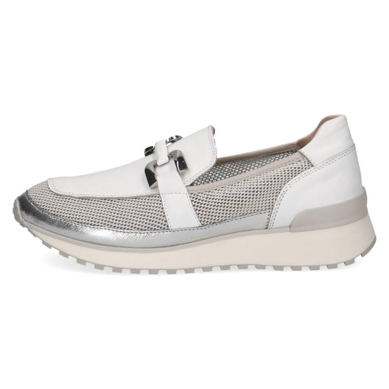 Women Slip-on WHITE/SILVER - Gr. - 40 von Caprice
