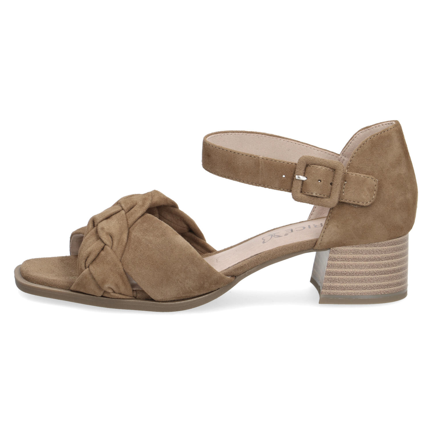 Woms Sandals OLIVE SUEDE - Gr. - 38 von Caprice
