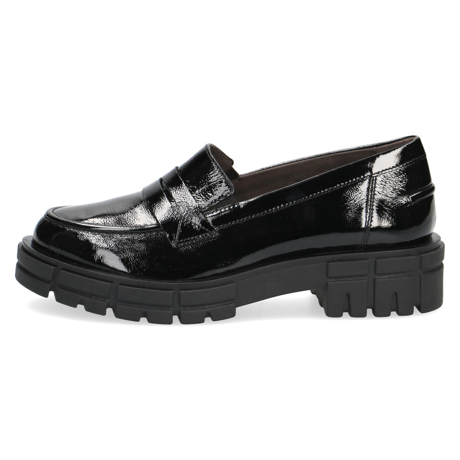 Woms Slip-on BLACK NAPLAK - Gr. - 42 von Caprice