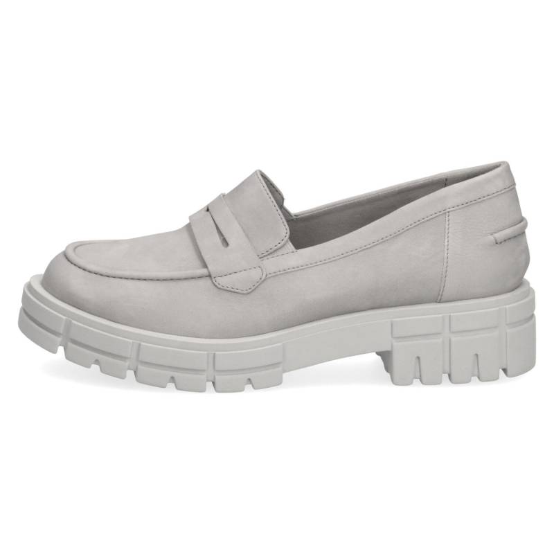 Woms Slip-on LT GREY NUBUC - Gr. - 40 von Caprice