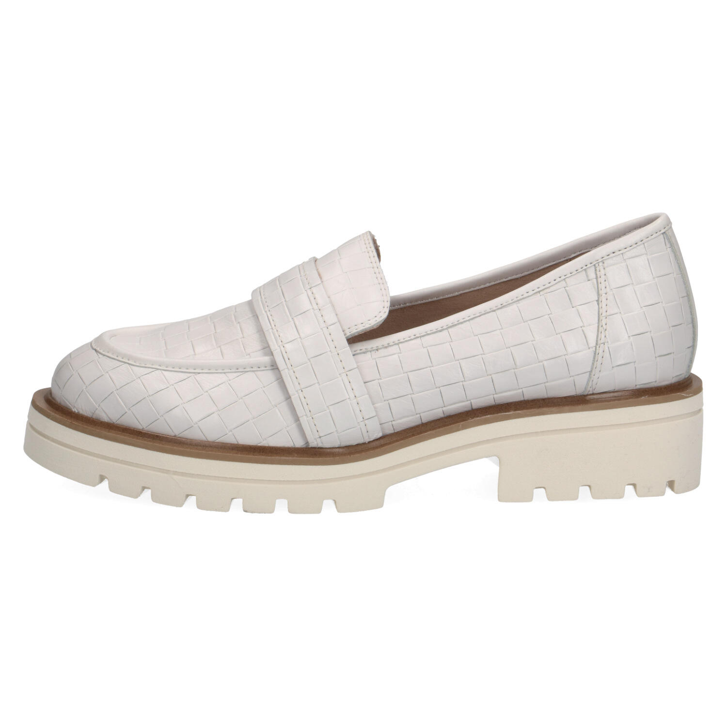 Woms Slip-on WHITE NAPPA - Gr. - 40 von Caprice