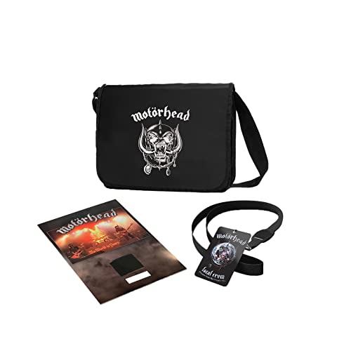 Capricorn Rockwear Messenger Bag Motörhead Warpig mit Bild und Crew Pass von Capricorn Rockwear