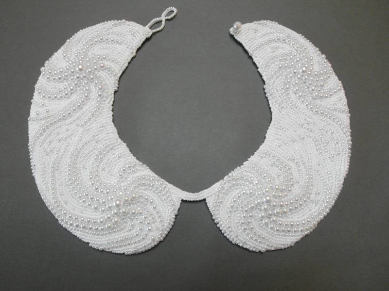 Handgefertigte Perlen Halsband, Halskette Vintage-stil Handgefertigte Perlen Halsband, Halskette Vintage-stil von Capsis