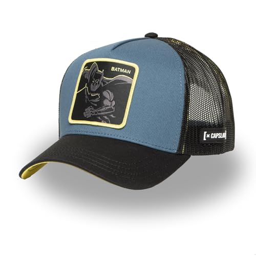 Capslab Batman A-Frame Trucker Cap Schwarz - One-Size von Capslab