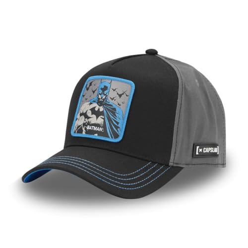 Capslab Batman A-Frame Trucker Cap Schwarz - One-Size von Capslab