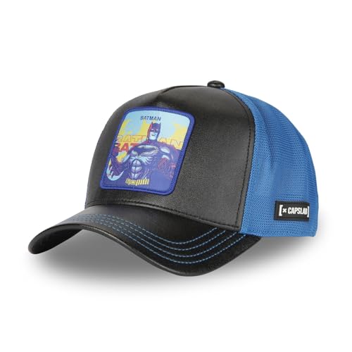 Capslab Batman DC Schwarz Blau Trucker Cap - One-Size von Capslab