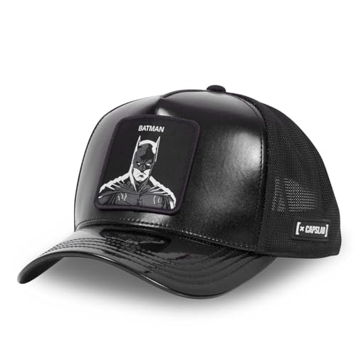 Capslab Batman DC Schwarz Trucker Cap - One-Size von Capslab