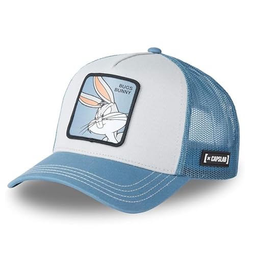 Capslab Bugs Bunny Looney Tunes Grau Dunkelgrau Trucker Cap - One-Size Capslab Bugs Bunny Looney Tunes Grau Dunkelgrau Trucker Cap - One-Size von Capslab