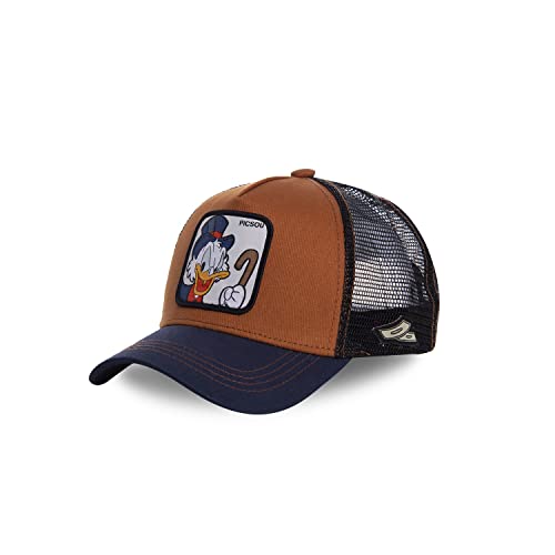 Capslab Dagobert Duck Disney Brown/Blue Trucker Cap - One-Size von Capslab