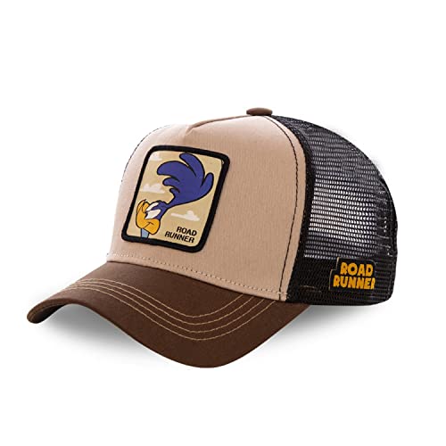 Tracker Kappe Herren Looney Tunes, Cap Herren, Piep Piep, Atmungsaktiv, Kastanie, Einheitsgröße von Capslab