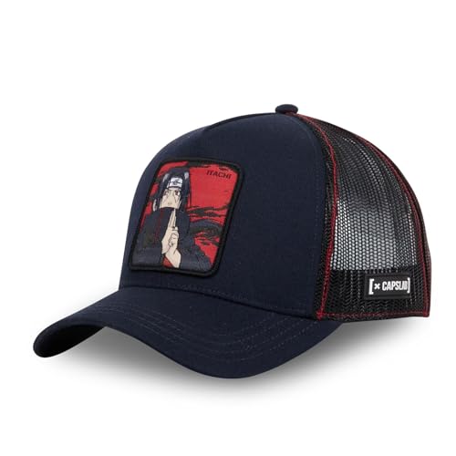 Capslab Itachi Naruto Shippuden Dunkelblau Trucker Cap - One-Size Capslab Itachi Naruto Shippuden Dunkelblau Trucker Cap - One-Size von Capslab