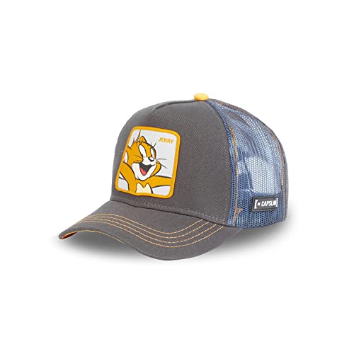 Cap Herren Tom and Jerry, Tracker Kappe Herren, Glücklicher Jerry, Natürlich, Kastanie, Einheitsgröße Cap Herren Tom and Jerry, Tracker Kappe Herren, Glücklicher Jerry, Natürlich, Kastanie, Einheitsgröße von Capslab