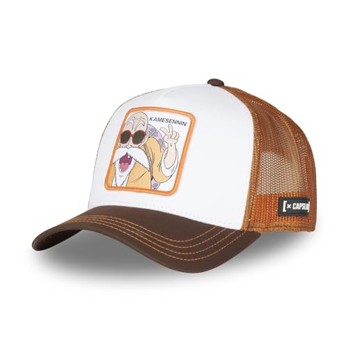 Capslab Kame Sennin Dragon Ball Z Weiß Trucker Cap - One-Size von Capslab