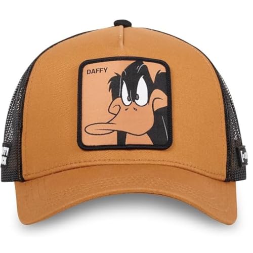 Capslab Looney Tunes Daffy Duck Cap CL-LOO8-1-CT-DAF1, Men caps, Brown, One Size EU von Capslab