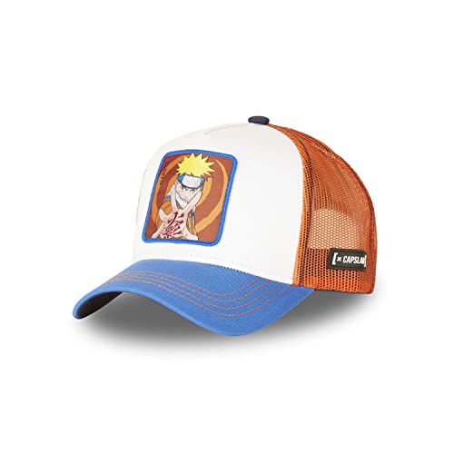 Capslab Naruto Shippuden Naruto White Orange Blue Trucker Cap - One-Size Capslab Naruto Shippuden Naruto White Orange Blue Trucker Cap - One-Size von Capslab