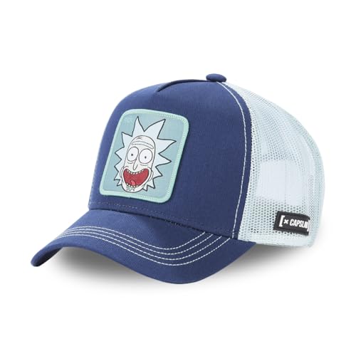 Tracker Kappe Herren Rick and Morty, Cap Herren, Rick Sanchez, Natürlich, Blau, Einheitsgröße von Capslab