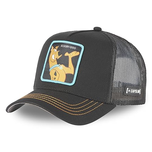 Capslab Sooby Doo Black Trucker Cap - One-Size Capslab Sooby Doo Black Trucker Cap - One-Size von Capslab