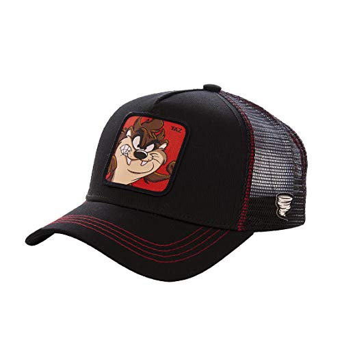Capslab Taz - Trucker Cap - Looney Tunes - Black - One-Size von Capslab