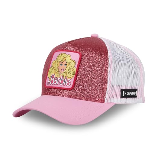Capslab Trucker Barbie Cap CL-BA1-2-CT-BA18, Women caps, Pink, One Size EU von Capslab