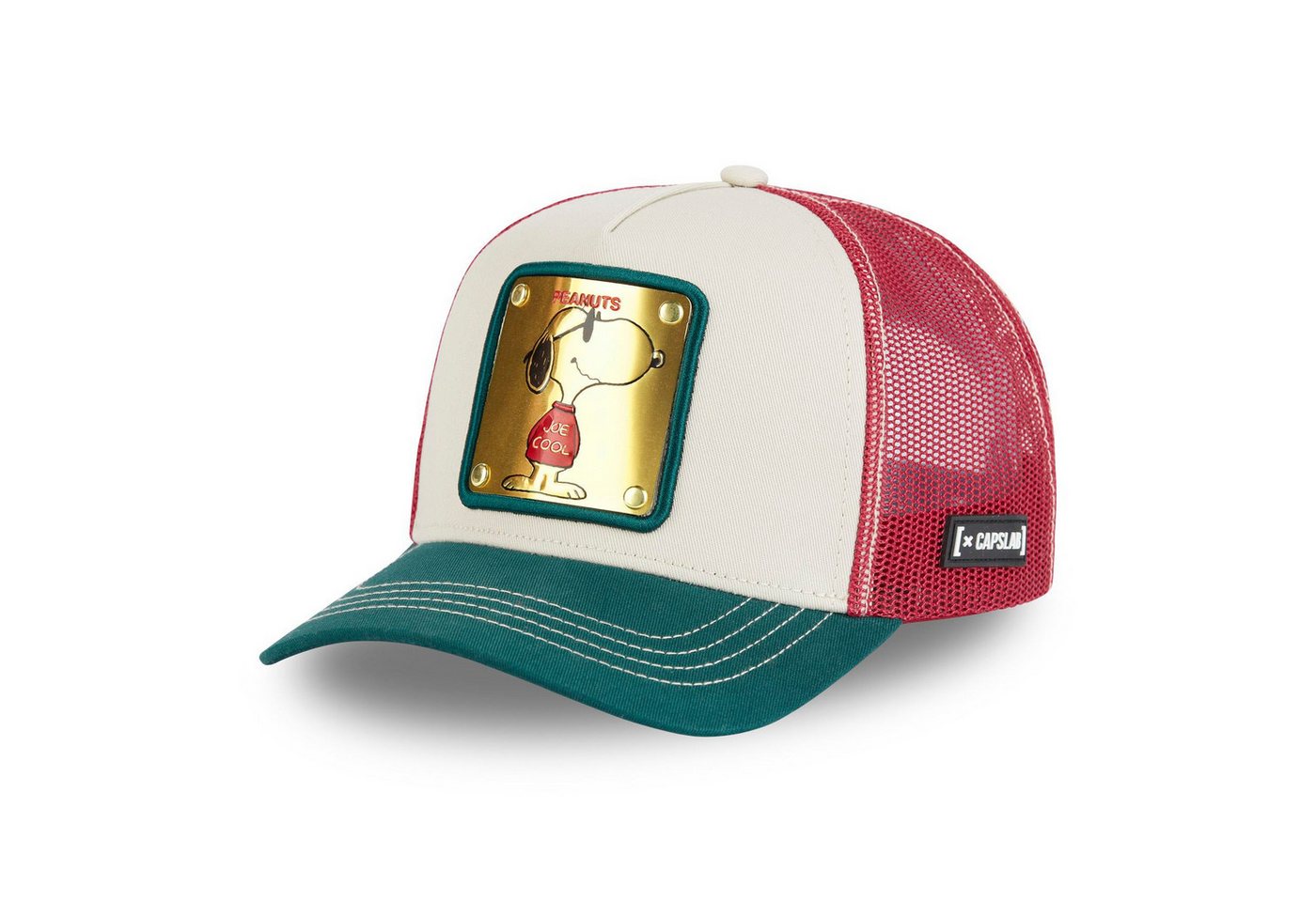 Capslab Trucker Cap CAPSLAB HFT Trucker Cap Peanuts (Basecap, Meshcap, Trucker Kappe) von Capslab