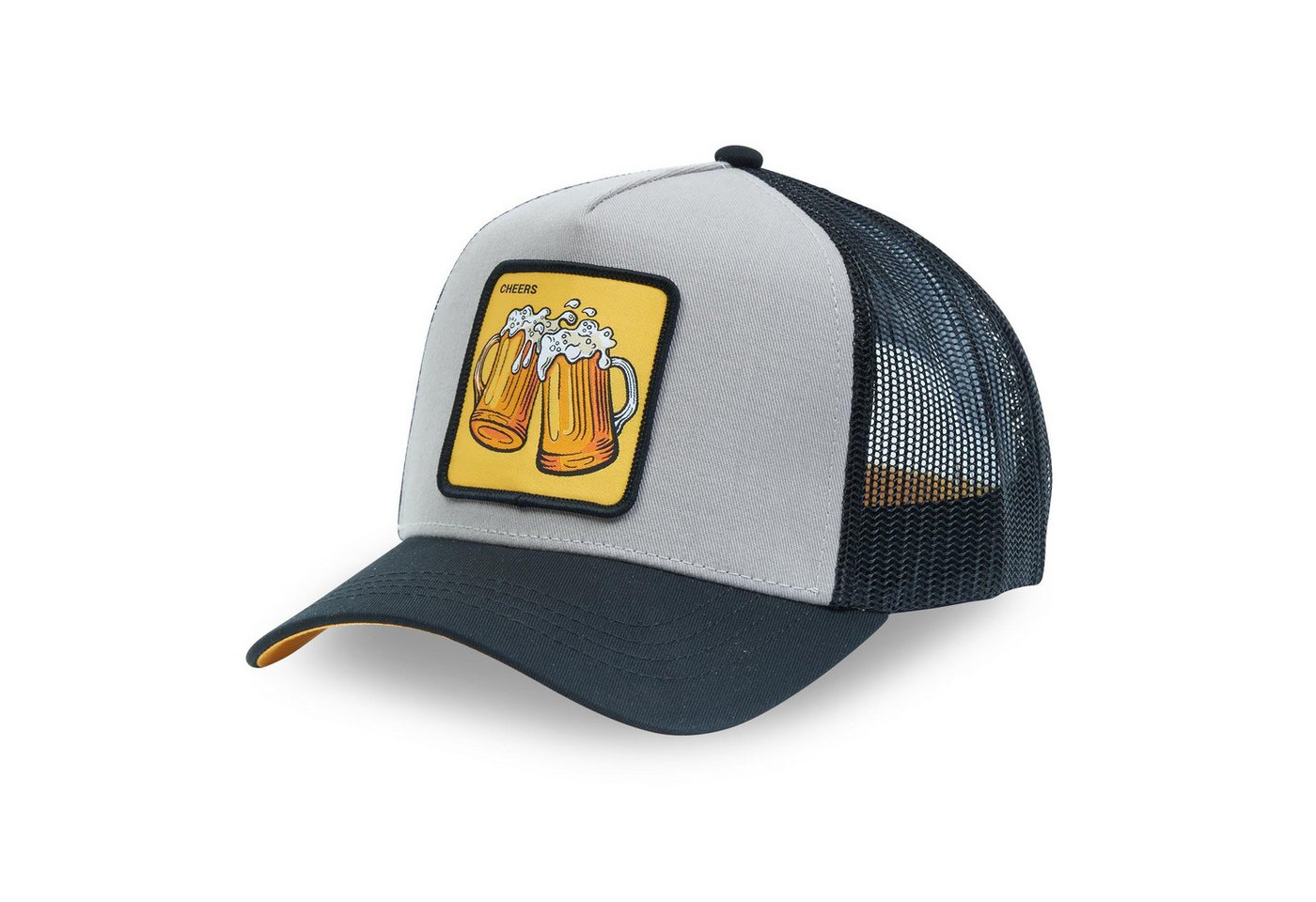 Capslab Trucker Cap CAPSLAB Premium Trucker Cap - BEER CHEERS (Basecap, Basecap, Meshcap, Trucker Kappe) von Capslab