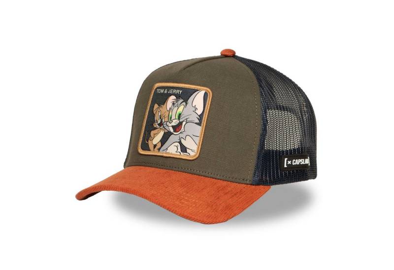 Capslab Trucker Cap CAPSLAB Premium Trucker Cap TOM & JERRY (Basecap, Basecap, Meshcap, Trucker Kappe) Innenbänder: bedruckt von Capslab