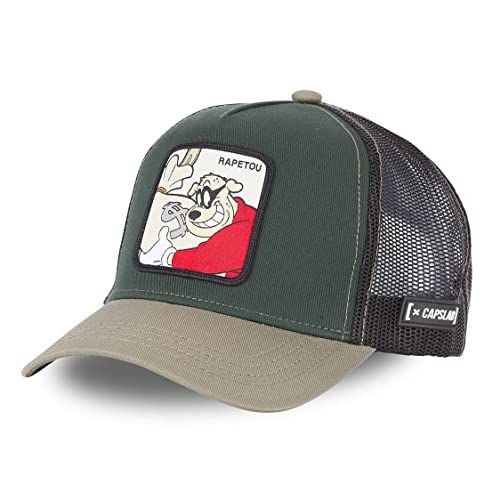 Capslab Walt Disney Rapetou Green Black Trucker Cap - One-Size von Capslab