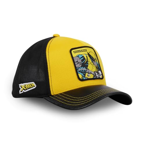 Capslab Wolverine Marvel Gelb Schwarz Trucker Cap - One-Size Capslab Wolverine Marvel Gelb Schwarz Trucker Cap - One-Size von Capslab