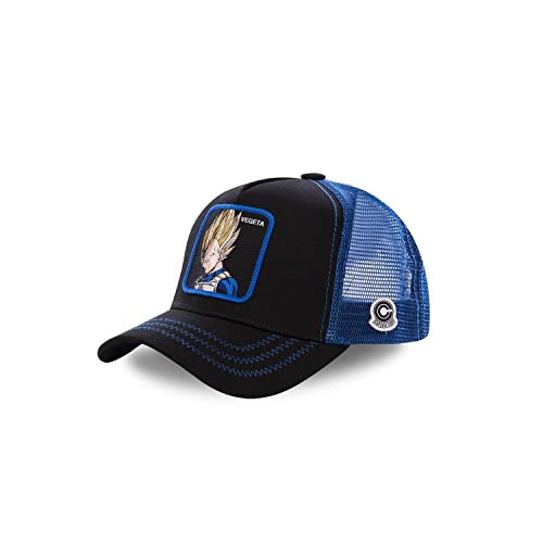 Casquette Vegeta Saiyan Dragon Ball Z Noire et Bleue Enfant von Capslab