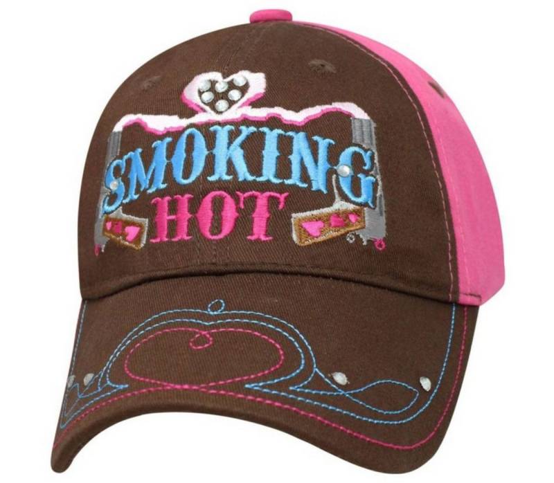 Capsmith Baseball Cap Baseball Cap Western Smoking Hot Western Damen Basecap, aufwändig bestickt von Capsmith