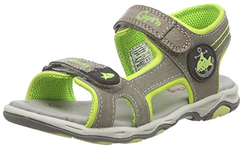 Capt'n Sharky Jungen 410374 Sandalen, Grau (grau) von Capt'n Sharky