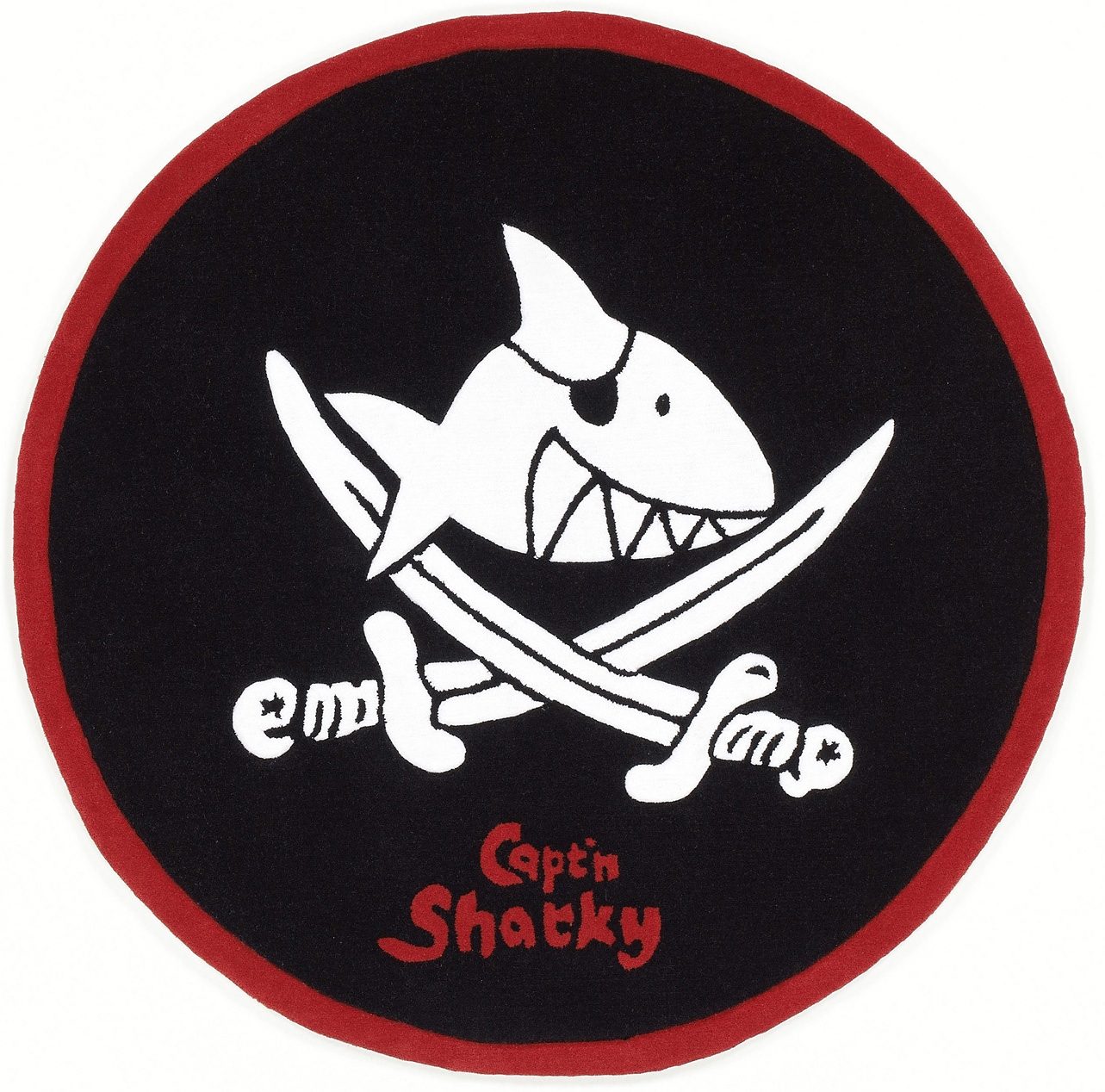 Capt`n Sharky Kinderteppich "SH-2360-01", rund von Capt`n Sharky