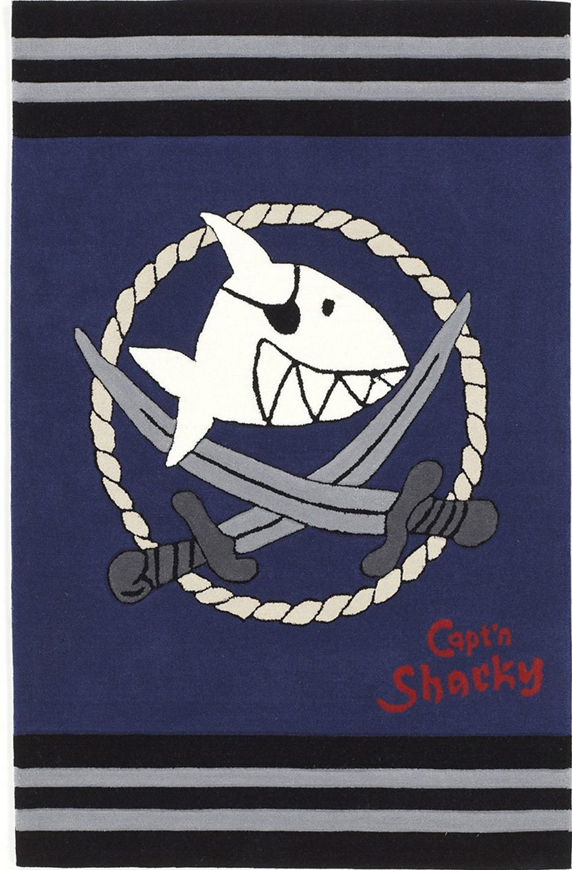 Capt`n Sharky Kinderteppich "SH-2937-01", rechteckig von Capt`n Sharky