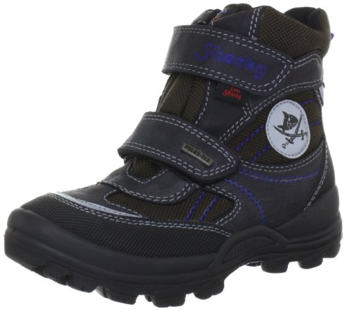 Capt'n Sharky Oliver 470423, Jungen Stiefel, Grau (teer/Mokka/Navy 9), EU 31 von Capt'n Sharky