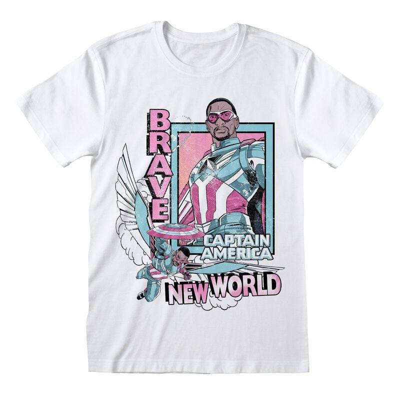Captain America BNW Pop Art T-Shirt weiß in XXL von Captain America BNW