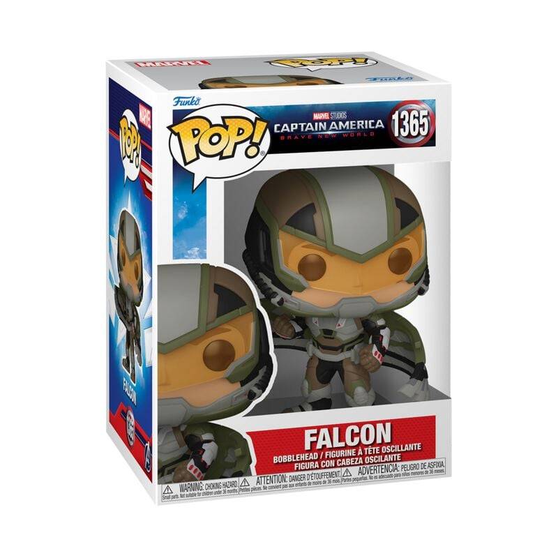 Captain America Brave New World - Falcon Vinyl Figur 1365 Funko Pop! multicolor von Captain America