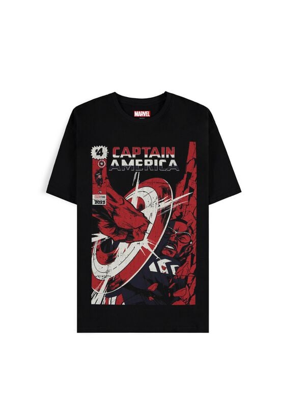 Captain America Brave New World - Retro T-Shirt schwarz in XXL von Captain America