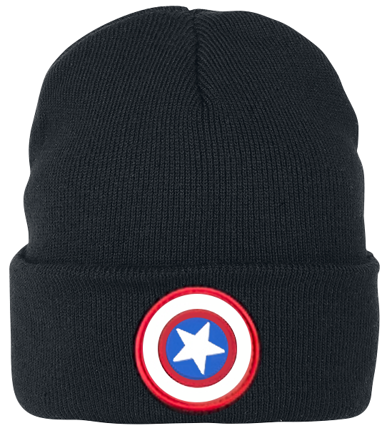 Captain America - Logo - Mütze - schwarz - EMP Exklusiv! von Captain America