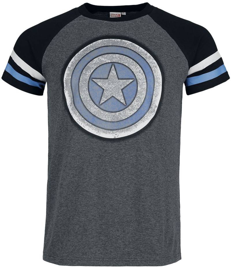 Captain America - Marvel T-Shirt - Captain America Shield - XL bis XXL - für Männer - Größe XXL - multicolor  - EMP exklusives Merchandise! von Captain America