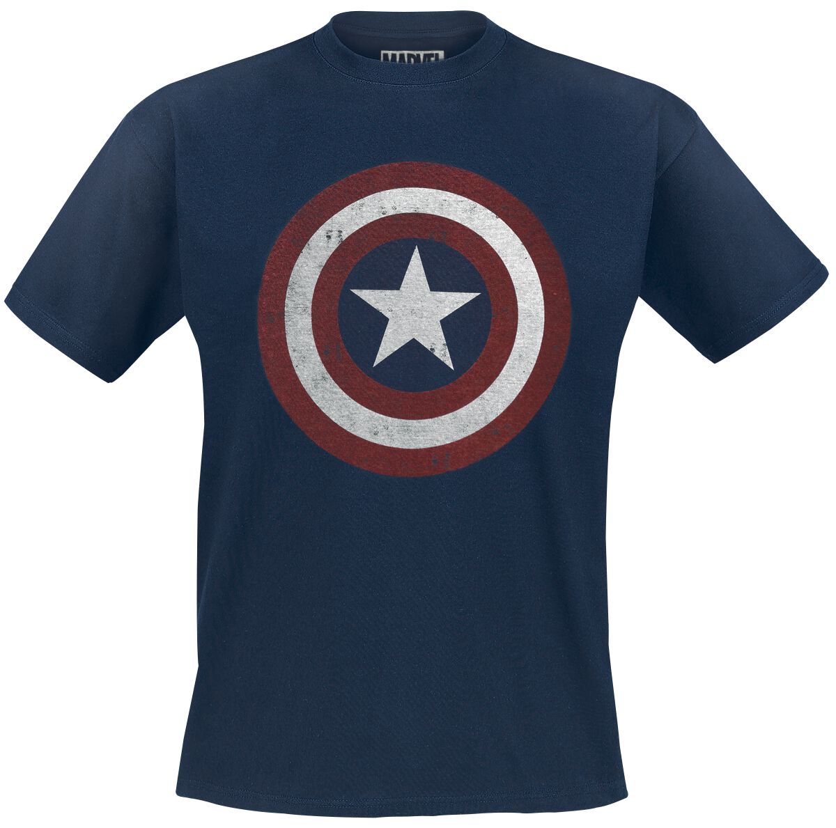 Captain America Shield Logo T-Shirt navy in L Captain America Shield Logo T-Shirt navy in L von Captain America