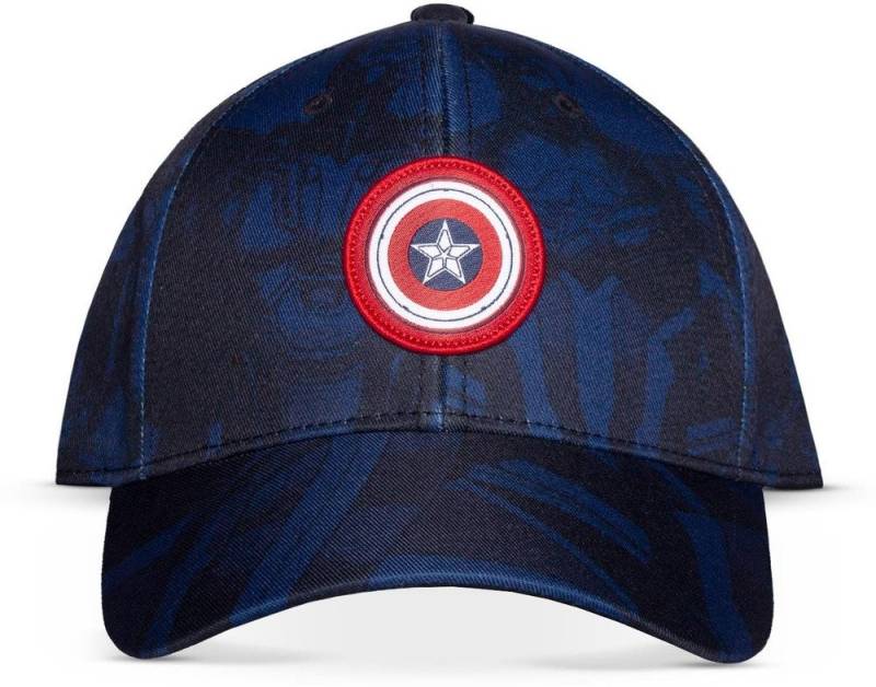 Captain America Snapback Cap Captain America - AOP Adjustable Cap von Captain America