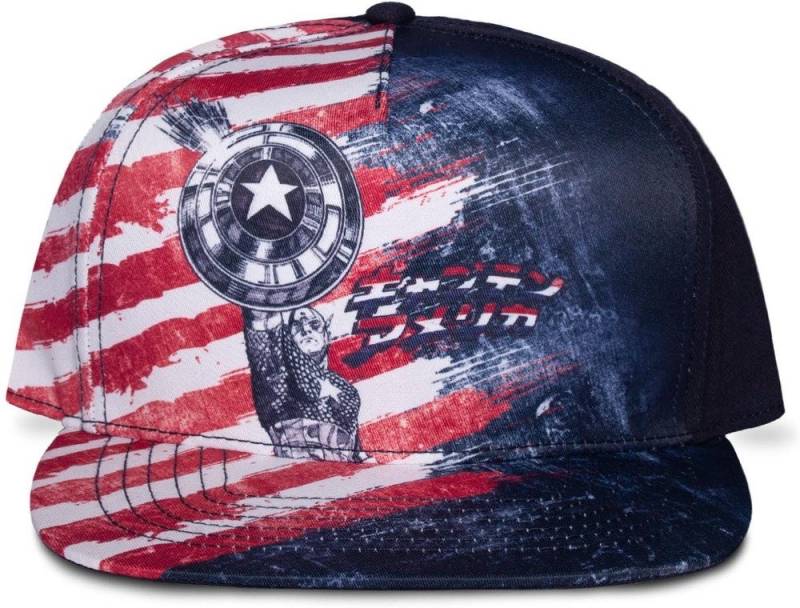 Captain America Snapback Cap Captain America - Captain Snapback Cap von Captain America