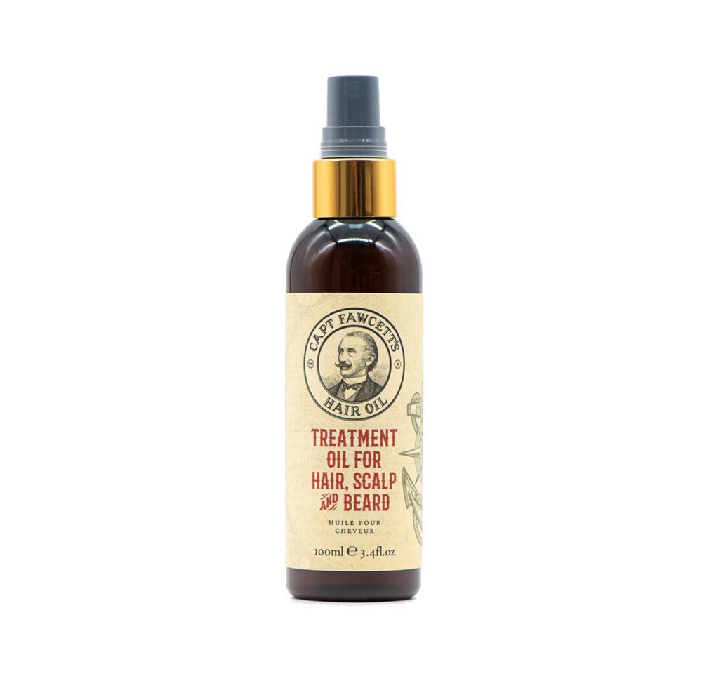 Captain Fawcett Haarpflege-Set Nourishing oil for hair, scalp and beard 100ml von Captain Fawcett