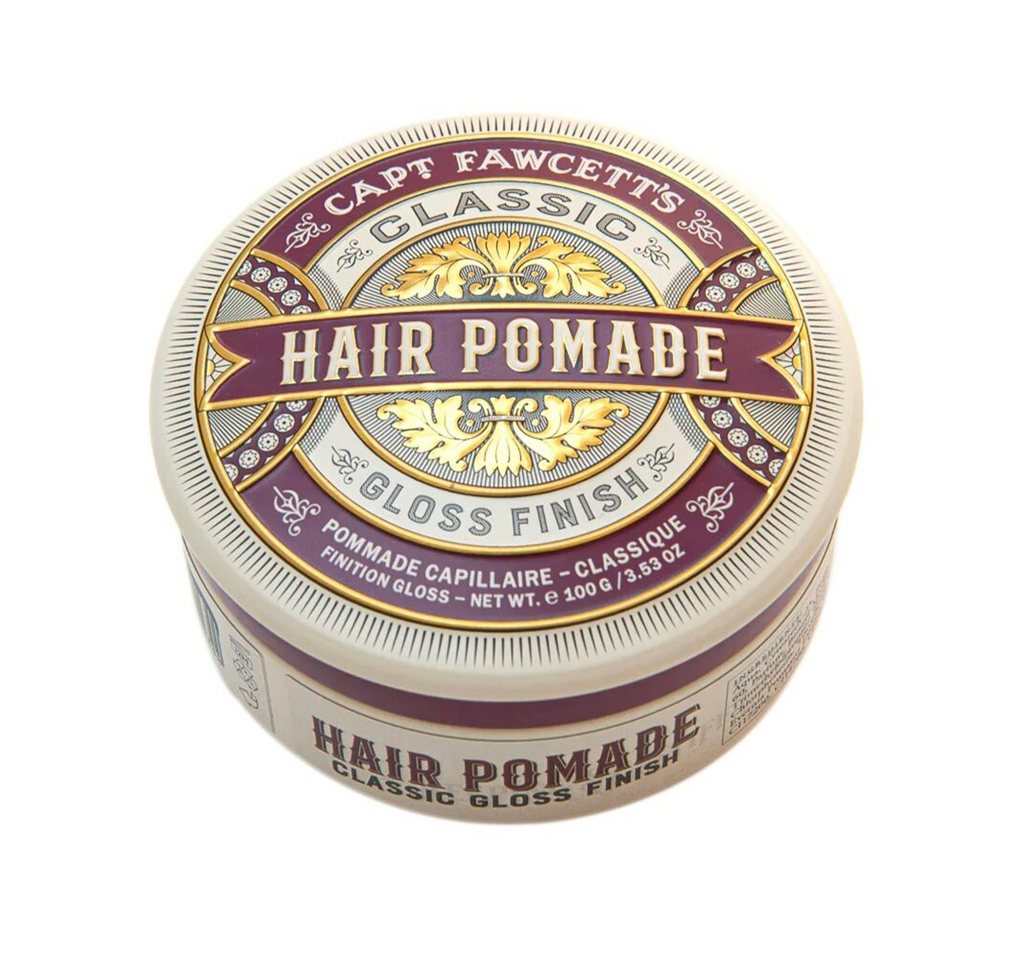 Captain Fawcett Haarpflege-Set Shiny hair pomade Classic (Hair Pomade) 100 g von Captain Fawcett