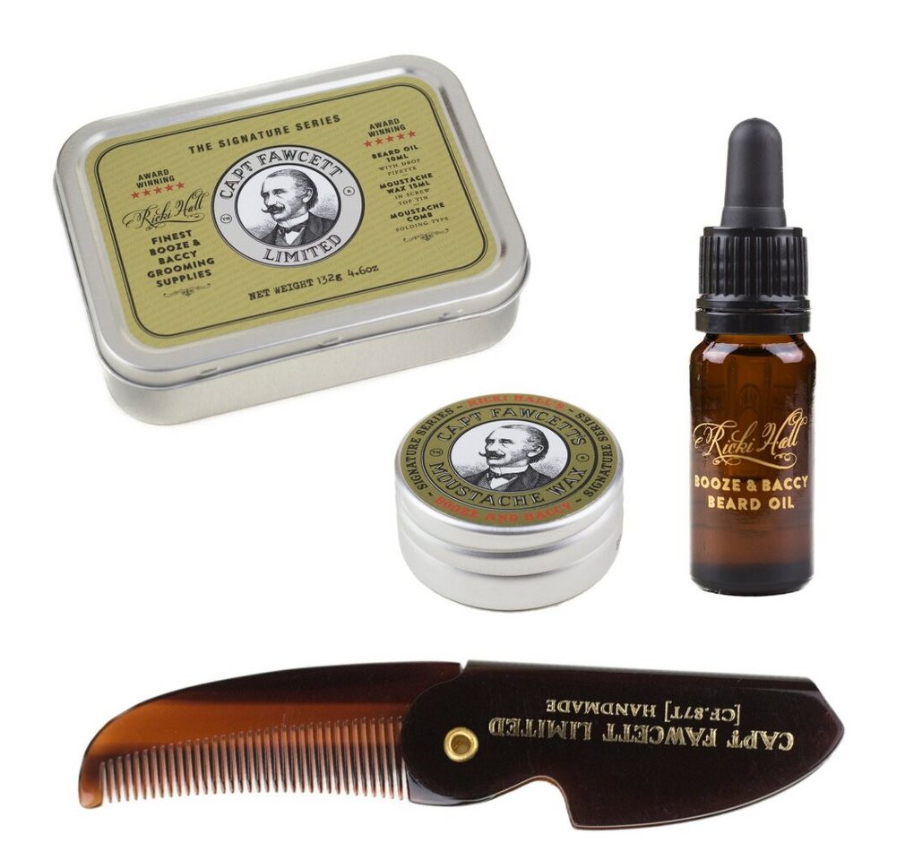 Captain Fawcett Hautpflege-Set Ricki Hall´s Booze & Baccy Gift Set von Captain Fawcett