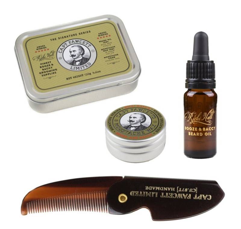 Captain Fawcett Hautpflege-Set Ricki Hall´s Booze & Baccy Gift Set von Captain Fawcett